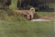 Fernand Khnopff The Bridge at Fosset china oil painting reproduction